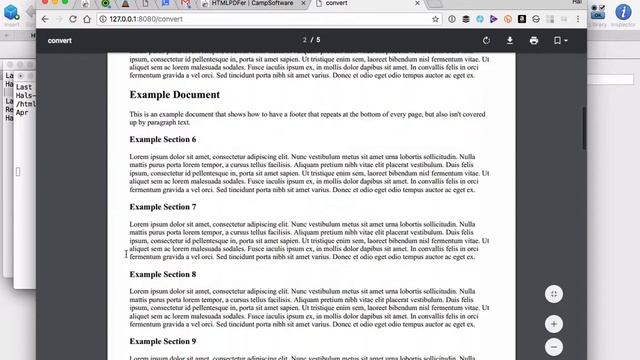 HTMLPDFer - Convert HTML to PDF in Web App or FileMaker смотреть онлайн