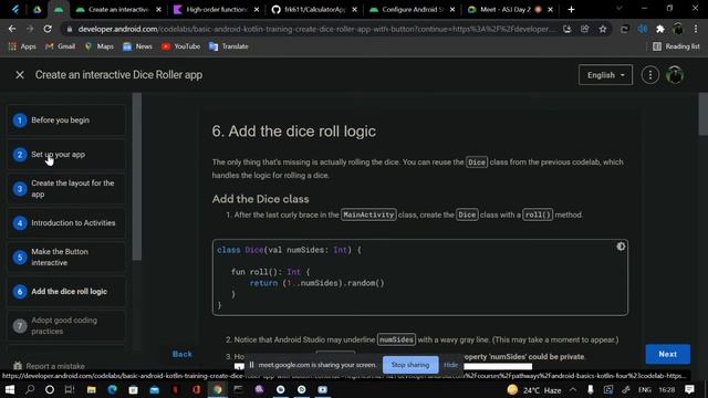 Android Study Jam 2021 Day-2 смотреть онлайн