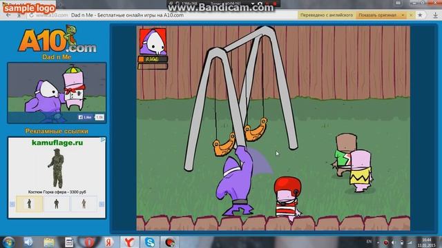 Обзор Игры Dad n Me (3 часть) смотреть онлайн