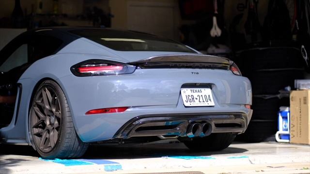 #AWEintheWild: Porsche 718 Boxster/Cayman | Track Edition Exhaust with an Aftermarket Downpipe смотреть онлайн