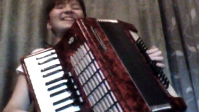 #5 Урок на аккордеоне"Гамма Ре мажор в л. руке" смотреть онлайн