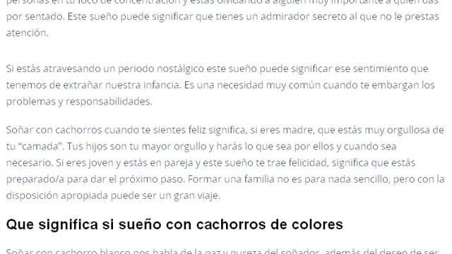 SOÑAR CON CACHORRO HERIDO | SOÑAR CON CACHORRO NEGRO, CACHORRO BLANCO, CACHORRO JUGUETÓN