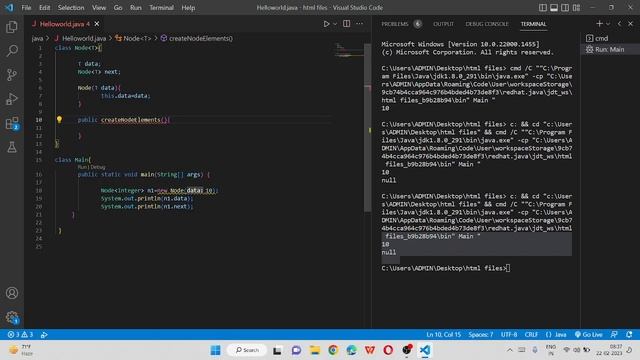 Creating a Linked List | Java | Leetcode смотреть онлайн