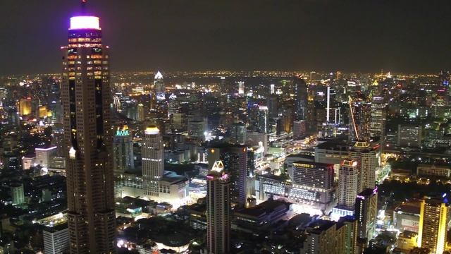 DJI Inspire-1 + Zenmuse X5 TestFlight - Bangkok night flight смотреть онлайн