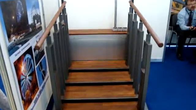 Подъемник для инвалидных колясок - лестница смотреть онлайн