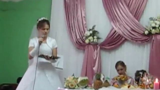 пение невесты ( мсц ехб) В мире много стихов и песен смотреть онлайн