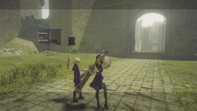 Nier: Automata Route A - Pascal's Village: 2B chats with Commander about A2's History Dialogue смотреть онлайн