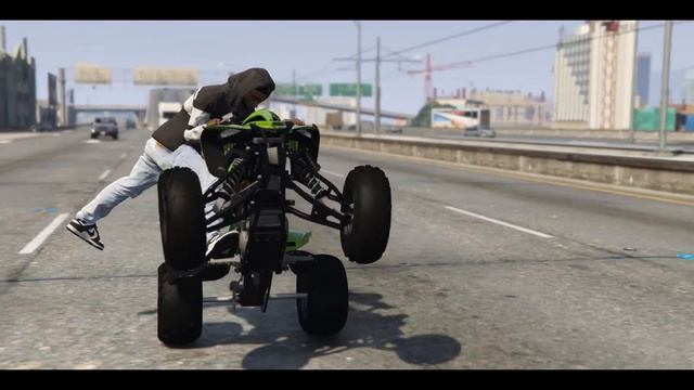 GTA5 BIKELIFE | Yamaha Raptor 700r - Wheelie {HD}