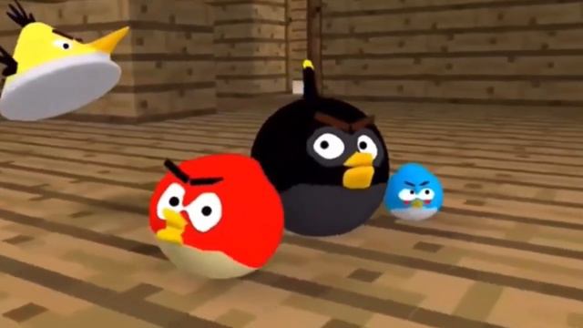 Angry birds and knuckles vs Baldi’s basics 1 Minecraft animation horror game смотреть онлайн