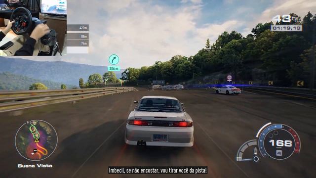 Drift and Racing with G29 Steering Wheel - NFS UNBOUND - Logitech G29 Gameplay. смотреть онлайн