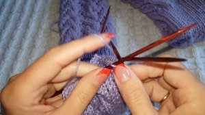 Вязанные гольфы спицами. МК. Заключительная 3-я часть