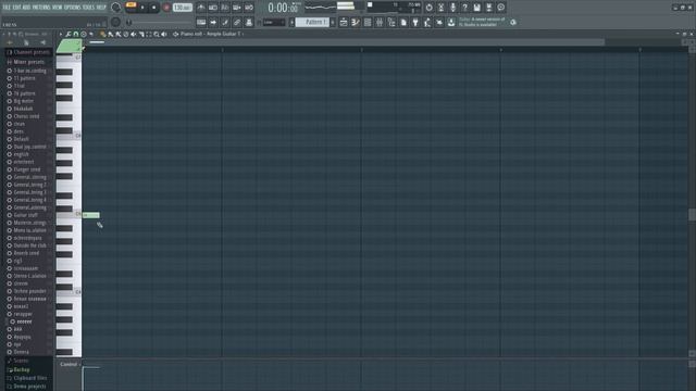 Ритм гитара в Ample Guitar T в Fl Studio смотреть онлайн
