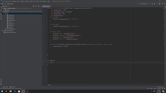 สอน Kotlin #9 Constructor ของ Class смотреть онлайн