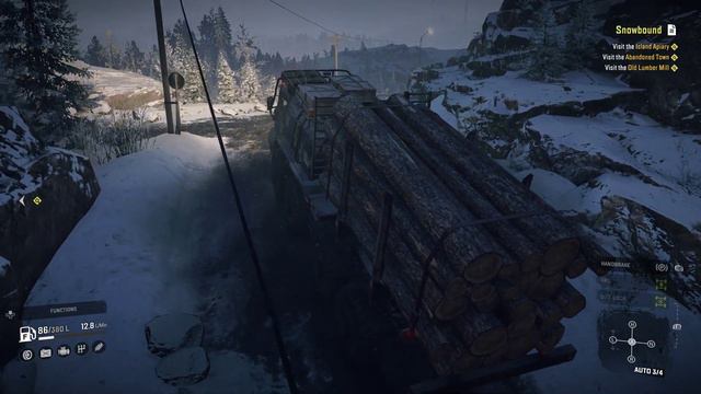 Snowrunner - The 605 in Amur is like a fish in water - Amur, Season 9 #120 смотреть онлайн