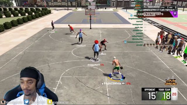 FlightReacts Teams Up W/ Bronny Against Trash Talking Nerds Who Sit By Themselves At Lunch! NBA 2K2 смотреть онлайн