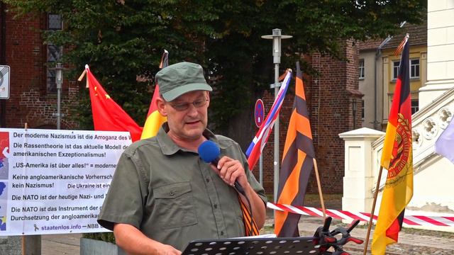 Deutsche Waffen - Deutsches Geld Morden In Aller Welt! Wittenburg MV 15.08.2024