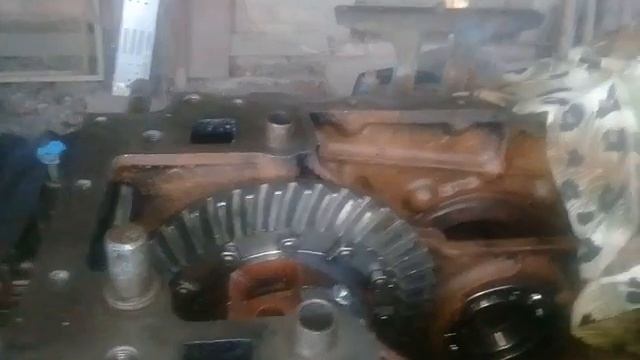 регулировка конической шестерен главной пары дифференциала мтз смотреть онлайн