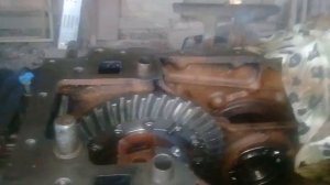 регулировка конической шестерен главной пары дифференциала мтз