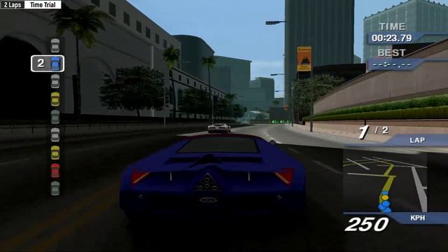Ford Street Racing - Ford GT90 Concept 1995 - Central Plaza Reverse - PC Games смотреть онлайн