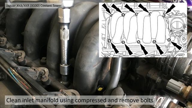 Jaguar XK8 How to upgrade to a Metal Coolant tower EP33 (X100) смотреть онлайн