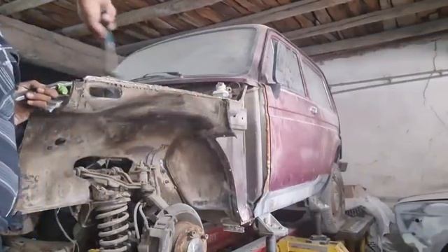 Нива ремонт кузова металл (глухих) смотреть онлайн
