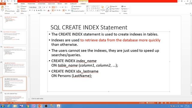 SQL Constraints (part II) смотреть онлайн