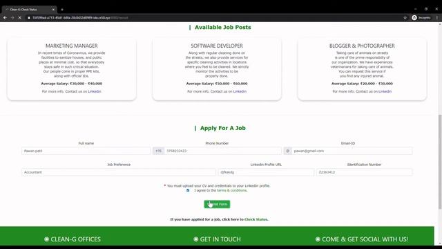 CS50x Final Project 2020- Web Application: CLEAN-G смотреть онлайн