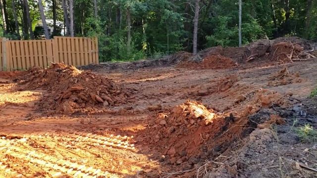 Подготовка места под бетонный пол / Гараж  # 4