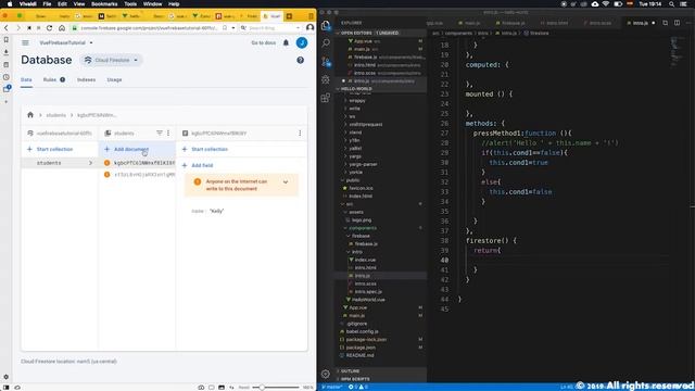 Vue + Firebase for E-Commerce: VueFire integration Part 2 смотреть онлайн