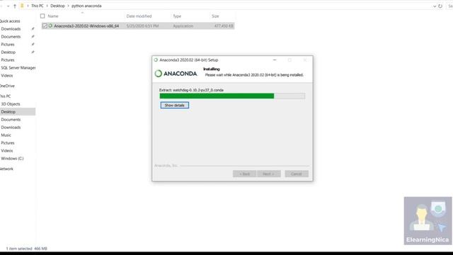 Anaconda installation on Windows 10 смотреть онлайн