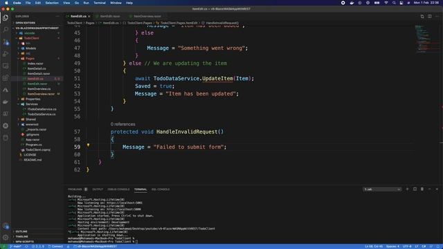 Blazor WASM - CRUD with Rest API - Step by Step смотреть онлайн