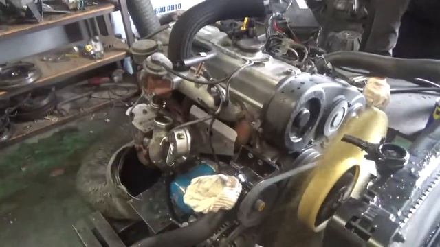 Проверка давления масла в двигателе D4BH 1348877 Hyundai Teracan 2.5 смотреть онлайн