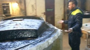 Яхта "Maria",Создание формы и поклейка стекловолокна.