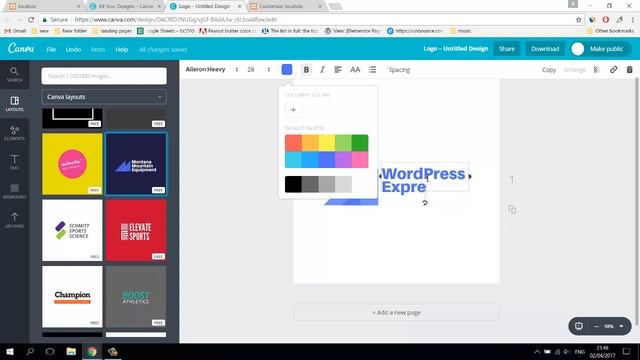 How to Create A Logo With Canva & Add it to WordPress смотреть онлайн