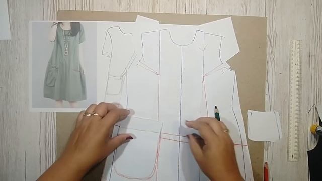 Моделируем Платье БОХО на Все Размеры. смотреть онлайн