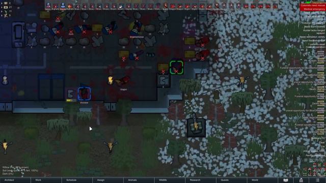 Rimworld pvp Semi Finals GlitterCourt POV смотреть онлайн