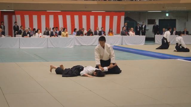 55-я Всеяпонская демонстрация айкидо (2017). Хироси Фудзимаки