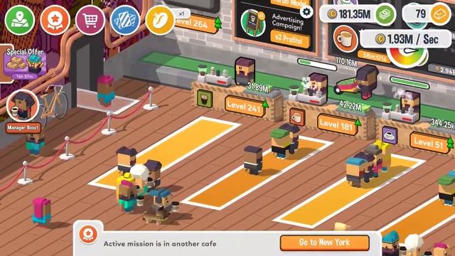 Idle Coffee Corp | Berlin Cafe Opening! | iOS / Android Mobile Gameplay Part:13 смотреть онлайн