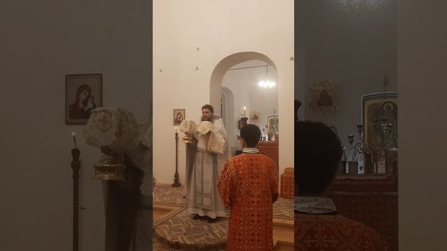 Иже Херувимы... Христос Воскресе! Пасхальное Богослужение в Храме с. Воронино!! смотреть онлайн