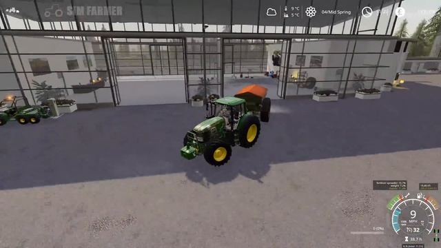 Harvesting Poplars & Spring Field Work, No Man's Land #72 Farming Simulator 19 Timelapse смотреть онлайн