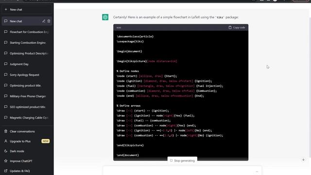 Make flowchart with GPT | Flow charts with ChatGPT | FlowChart with aI #gpt #flowchart #latex смотреть онлайн