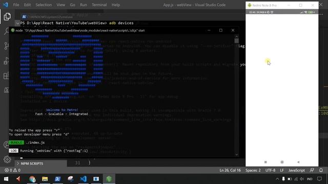 React Native - Android webView untuk google apps script - hapus google banner & akses lokasi смотреть онлайн