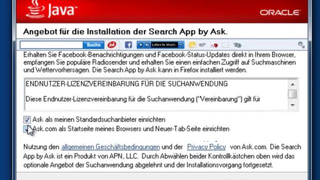 Installations-Anleitung Java update смотреть онлайн