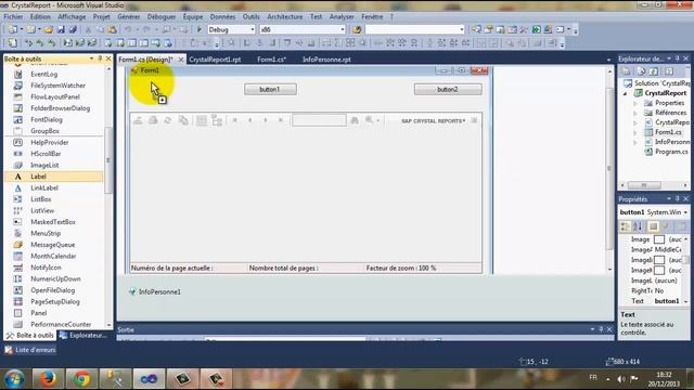 Création d'une état (Crystal report) - Ajouter commande SQL - mode connecté смотреть онлайн