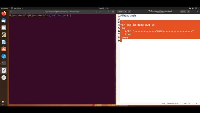 Shell Scripting Tutorial-21 Use of for Loop to execute commands||Linux Scripting Tutorial смотреть онлайн