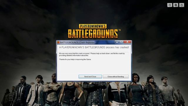 Устраняем проблему с вылетом игры Playerunknown's Battlegrounds смотреть онлайн