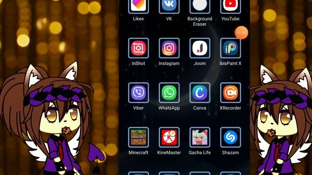 Туториал как сделать свои стикеры для WhatsApp//gacha life смотреть онлайн