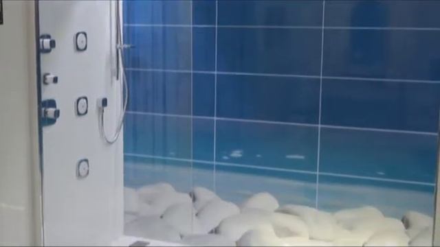 Панно из керамики. галька и светодиодная подсветка, душевая система для эко-ванной. ГАЛЕРЕЯ КЕРАМИК смотреть онлайн