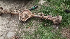 Поставил задний мост на Мерседес спринтер.