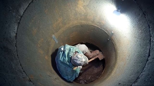 в колодце 3 кольца воды копаем глубже что бы не переосох смотреть онлайн